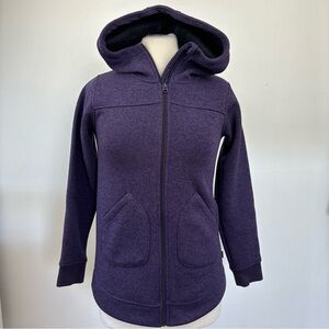 Burton Women’s Minxy Purple Full Zip Hoodie Size Medium Slim Fit